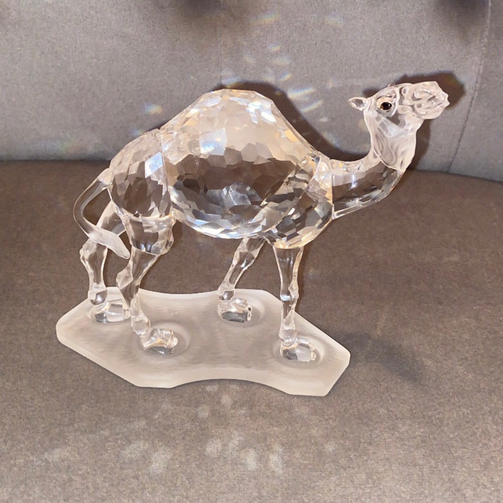 Swarovski Crystal Camel Dromedary Animal Figurine Sculpture